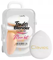 Clavier - Tender Blender MUA Kit -  Zestaw 6 mini gąbek w walizce