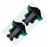 Clavier - Nail extension templates - Green - 100 pieces