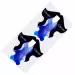 Clavier - Nail extension templates - Blue - 100 pieces