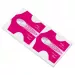 Clavier - Nail extension templates by Trusi - Burgundy Butterflies - 100 pieces
