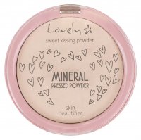 Lovely - Mineral Pressed Powder - Silnie matujący fikser mineralny do twarzy - 10 g