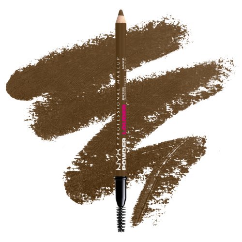 NYX Professional Makeup - Powder Louder Eyebrow Pencil - Kredka do brwi ze szczoteczką - 1,15 g - 05 Soft Brown