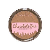 Lovely - Chocolate Bar - Face & Body Bronzer - Czekoladowy, matowy puder brązujący - 15 g
