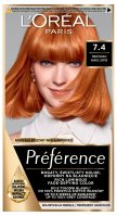 L'Oréal - Préférence - Permanent Haircolor 74 - DUBLIN - MANGO COPPER - Hair dye - Permanent coloring - Mango Copper