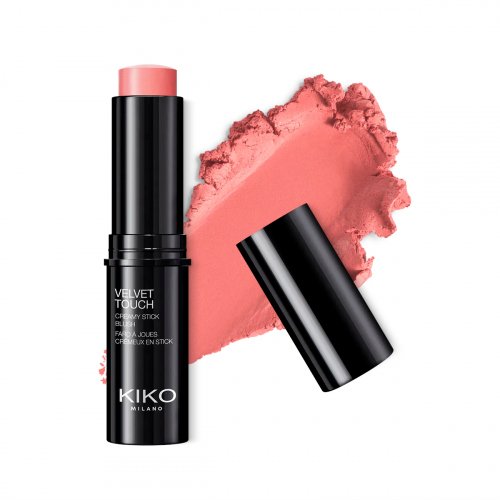 KIKO Milano - VELVET TOUCH Creamy Stick Blush - Kremowy róż do policzków w sztyfcie - 10 g - 02 Golden Peach