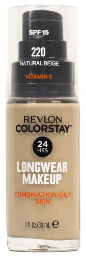 REVLON - COLORSTAY™ FOUNDATION - Foundation for combination and oily skin - SPF15 - 30 ml - 220 - NATURAL BEIGE