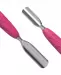 Staleks - PRO UNIQ - Manicure Pusher with rubber handle - PQ-10/1