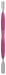 Staleks - PRO UNIQ - Manicure Pusher with rubber handle - PQ-10/1