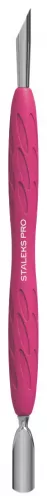 Staleks - PRO UNIQ - Manicure Pusher with rubber handle - PQ-10/2