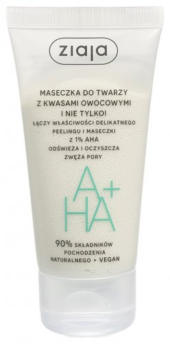 ZIAJA - Maseczka do twarzy z kwasami owocowymi i nie tylko! - 55 ml