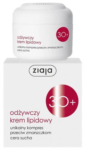 ZIAJA - Odżywczy krem lipidowy 30+ - 50 ml