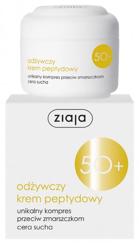 ZIAJA - Odżywczy krem peptydowy 50+ - 50 ml