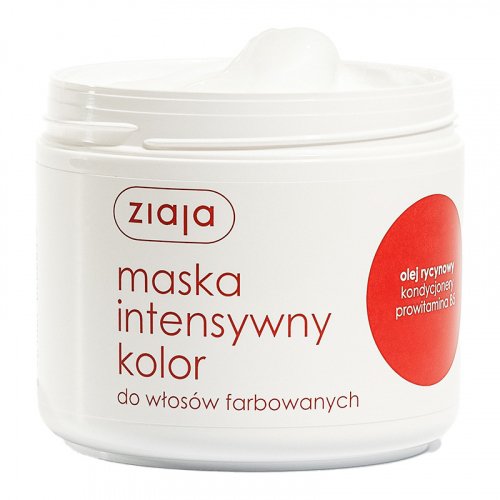 ZIAJA - Maska do włosów farbowanych - Intensywny kolor - 200 ml