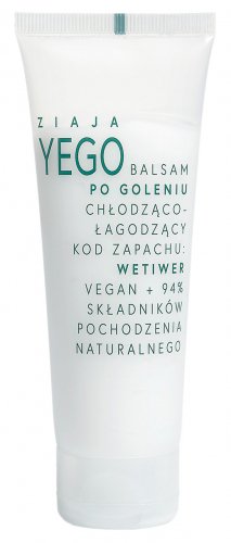 ZIAJA - YEGO - Cooling and Soothing Aftershave Balm - Vetiver - 80 ml
