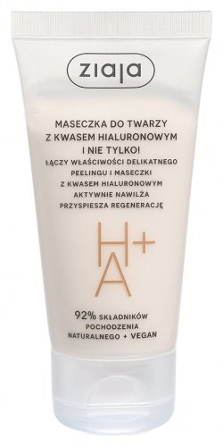 ZIAJA - Maseczka do twarzy z kwasem hialuronowym i nie tylko! - 55 ml