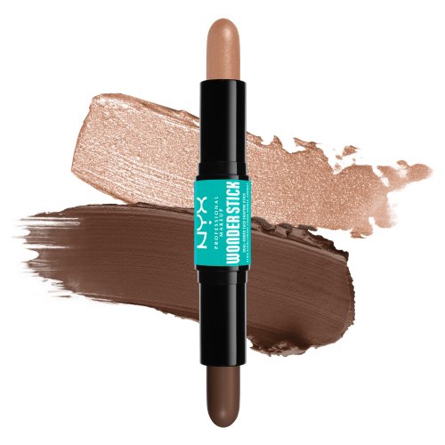 NYX Professional Makeup - WONDER STICK - DualEnded Face Shaping Stick - Sztyft do konturowania twarzy - 2x4 g - 06 RICH