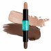 NYX Professional Makeup - WONDER STICK - DualEnded Face Shaping Stick - Face contouring stick - 2x4 g