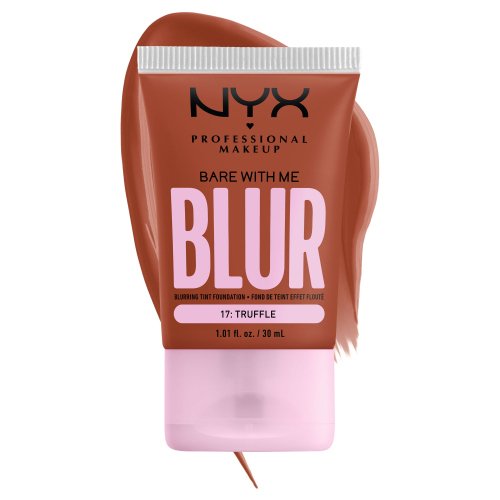 NYX Professional Makeup - BARE WITH ME - BLUR - Blurring Tint Foundation - Wygładzający podkład do twarzy - 30ml  - 17 TRUFFLE