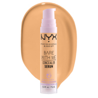 NYX Professional Makeup - BARE WITH ME - Concealer Serum - Korektor z serum - 9,6 ml - 05 - GOLDEN - 05 - GOLDEN