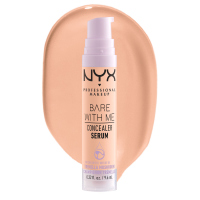 NYX Professional Makeup - BARE WITH ME - Concealer Serum - Concealer with serum - 9.6 ml - 2.5 - MEDIUM VANILLA - 2.5 - MEDIUM VANILLA