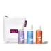 Mini U - Miniatures Travel Kit - Podróżny zestaw kosmetyków dla dzieci z kosmetyczką - 3 x 100 ml 