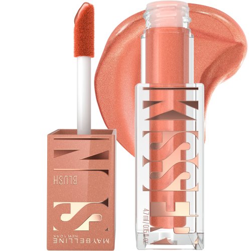 MAYBELLINE - SUN KISSER - BLUSH - Rozświetlający róż do policzków w płynie - 4,7 ml  - 03 SOL SEARCH