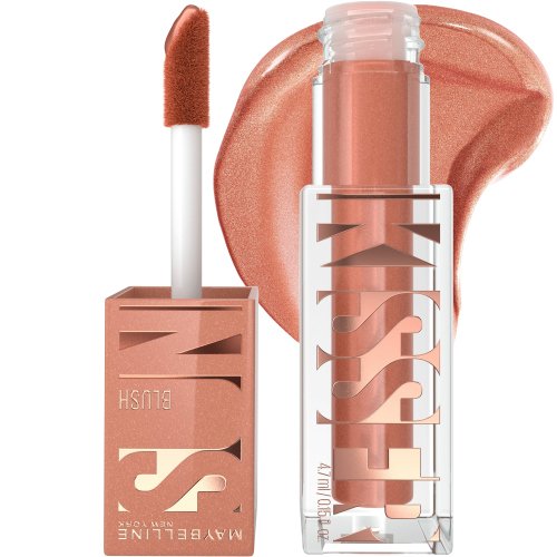 MAYBELLINE - SUN KISSER - BLUSH - Rozświetlający róż do policzków w płynie - 4,7 ml  - 08 SHADES ON 