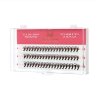 Many Beauty - Many Lashes - Silk Eyelashes Individuals - Silk eyelash tufts - 20D - 0,07 mm - C-16mm - C-16mm