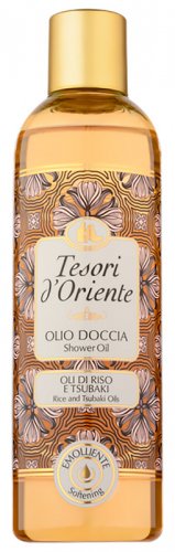 Tesori d'Oriente - Rice and Tsubaki Oils - Shower Oil - Olejek pod prysznic - Ryż i Tsubaki - 250 ml