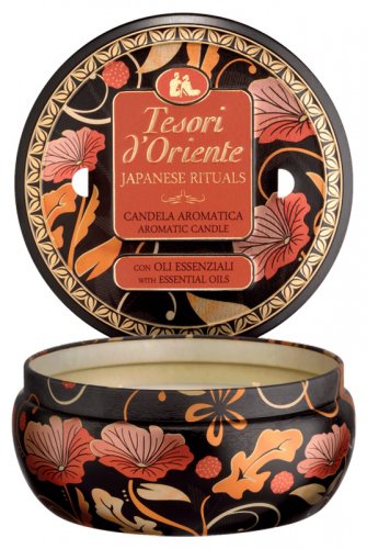 Tesori d'Oriente - JAPANESE RITUALS - Aromatic Candle - Aromatyczna świeca zapachowa - Japońskie Rytuały - 200 g