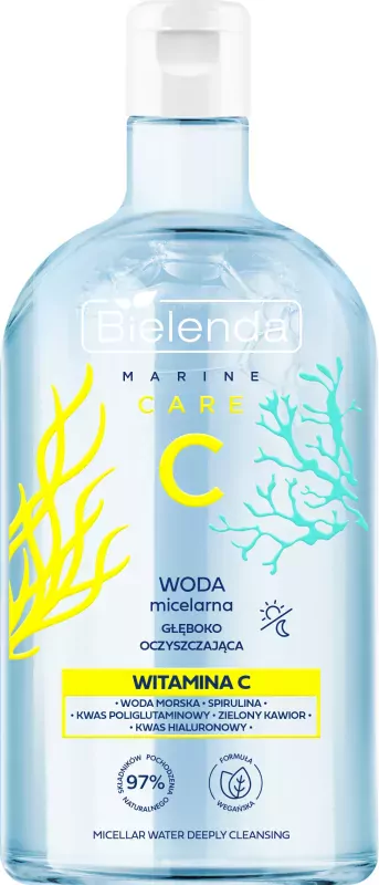 Мицеллярная вода Bielenda Marine Care C очищающая, 400 мл