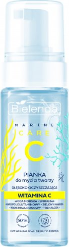 Bielenda - MARINE CARE C - Face Washing Foam - Głęboko oczyszczająca pianka do mycia twarzy - 150 ml 