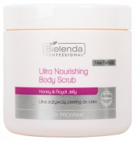 Bielenda Professional - Ultra Nourishing Body Scrub - Ultra odżywczy peeling do ciała - Miód i Mleczko pszczele - 550 g