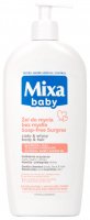 Mixa - BABY - Soap-free body and hair wash gel - Hypoallergenic - 400 ml