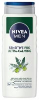 Nivea - MEN - SENSITIVE PRO ULTRA-CALMING - 3in1 Shower Gel - Żel pod prysznic 3w1 dla mężczyzn - 500 ml
