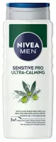 Nivea - MEN - SENSITIVE PRO ULTRA-CALMING - 3in1 Shower Gel - 500 ml