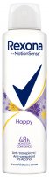 Rexona - MOTIONSENSE - Happy 48H Anti-Perspirant - Antyperspirant w aerozolu dla kobiet - 150 ml