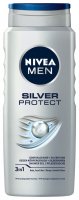 Nivea - MEN - SILVER PROTECT - Shower Gel 3in1 - 500 ml