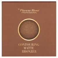 Pierre René - CONTOURING MATTE BRONZER - Wypiekany puder brązujący - Matowy - 10 g
