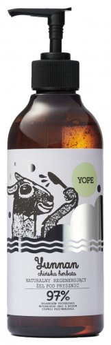 YOPE - NATURALNY ŻEL POD PRYSZNIC - Yunnan chińska herbata - 400 ml