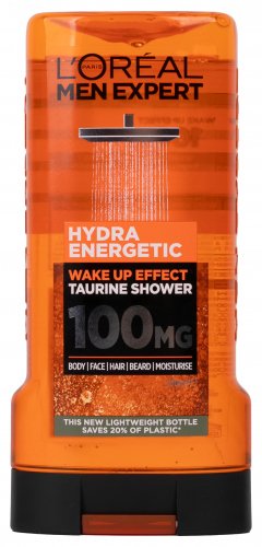 L'Oréal - MEN EXPERT - HYDRA ENERGETIC - SKIN AWAKENING TAURINE SHOWER GEL - 300 ml