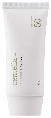 Mixsoon - Centella Sun Cream SPF50+/PA++++ - Krem przeciwsłoneczny z wąkrotką azjatycką - 50 g