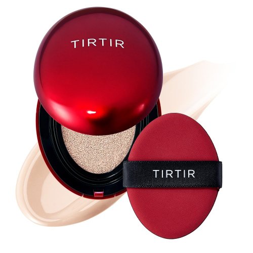 TIRTIR - MASK FIT RED CUSHION - Długotrwały podkład do twarzy w poduszce - SPF40 PA++ - 18 g  - 15C Fair Porcelain