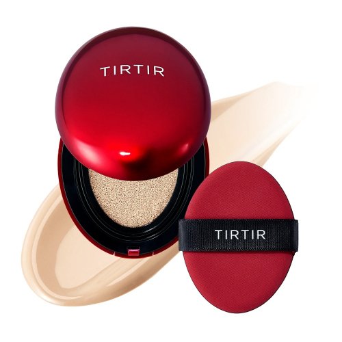 TIRTIR - MASK FIT RED CUSHION - Długotrwały mini podkład do twarzy w poduszce - SPF40 PA++ - 4,5 g - 17N Vanilla