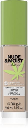 Bell - HYPOAllergenic - Nude & Moist Make-Up - Nawilżajaco-odżywczy podkład do twarzy - 30 g  - 04 NATURAL TAN