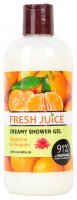 Fresh Juice - Creamy Shower Gel - Tangerine and Awapuhi - 500 ml
