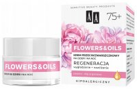 AA - FLOWERS & OILS 75+ - Krem przeciwzmarszczkowy na dzień i na noc - 50 ml