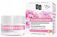 AA - FLOWERS & OILS 75+ - Krem przeciwzmarszczkowy na dzień i na noc - 50 ml