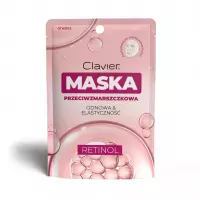 Clavier - Anti-Wrinkle Mask with Retinol - Przeciwzmarszczkowa maska do twarzy z retinolem - 1 szt