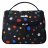 NOBLE - Rozkładana damska kosmetyczka - Kuferek - DOTS - D002 